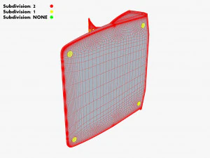 Simple Simulator Game Racing Pedals M 1 3D Model