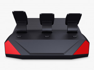 Game Simulator Car Pedals M 1 Modèle 3D