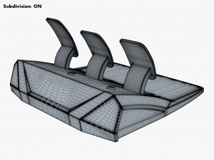 Game Simulator Car Pedals M 1 Modèle 3D