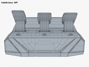 Game Simulator Car Pedals M 1 Modèle 3D