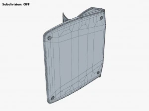 Game Simulator Car Pedals M 1 3D Model