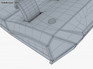 Game Simulator Car Pedals M 1 Modèle 3D
