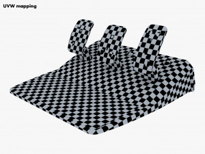 Game Simulator Car Pedals M 1 Modèle 3D