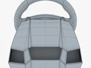 Generic Gaming Steering Wheel with Pedals and Shifter M 1 3D Model