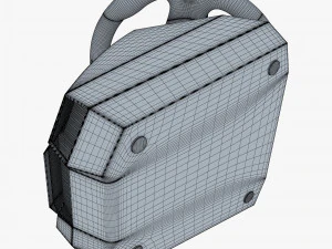 Generic Gaming Steering Wheel with Pedals and Shifter M 1 3D Model