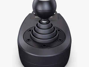 Generic Gaming Steering Wheel with Pedals and Shifter M 1 3D Model