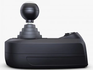 Generic Gaming Steering Wheel with Pedals and Shifter M 1 3D Model