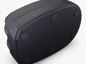 Generic Gaming Steering Wheel with Pedals and Shifter M 1 3D Model