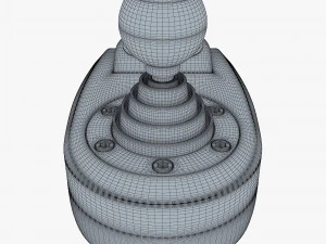Generic Gaming Steering Wheel with Pedals and Shifter M 1 3D Model