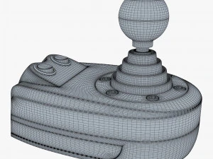 Generic Gaming Steering Wheel with Pedals and Shifter M 1 3D Model