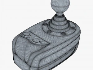 Generic Gaming Steering Wheel with Pedals and Shifter M 1 3D Model