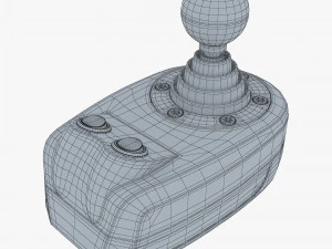 Generic Gaming Steering Wheel with Pedals and Shifter M 1 3D Model