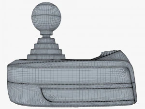 Generic Gaming Steering Wheel with Pedals and Shifter M 1 3D Model