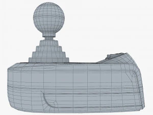 Generic Gaming Steering Wheel with Pedals and Shifter M 1 3D Model