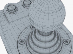 Generic Gaming Steering Wheel with Pedals and Shifter M 1 3D Model