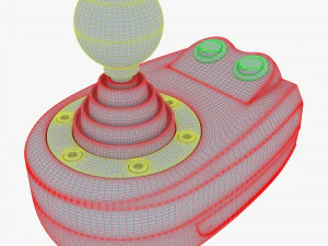 Generic Gaming Steering Wheel with Pedals and Shifter M 1 3D Model