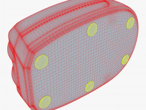 Generic Gaming Steering Wheel with Pedals and Shifter M 1 3D Model