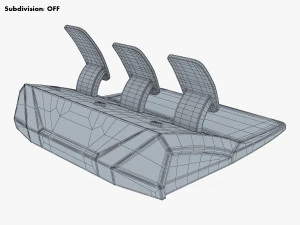 Generic Gaming Steering Wheel with Pedals and Shifter M 1 3D Model