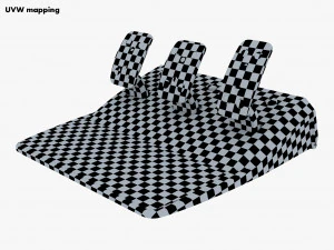 Generic Gaming Steering Wheel with Pedals and Shifter M 1 3D Model