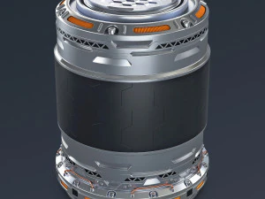Sci Fi Container M 1 3D Model