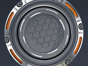 Sci Fi Container M 1 3D Model