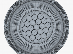 Sci Fi Container M 1 3D Model
