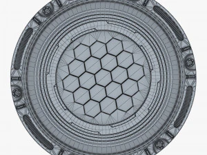 Sci Fi Container M 1 3D Model