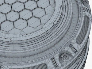 Sci Fi Container M 1 3D Model