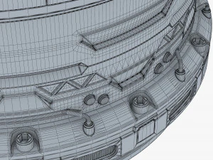 Sci Fi Container M 1 3D Model