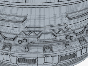 Sci Fi Container M 1 3D Model