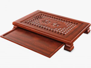Chinese Tea Table Chaban M 1 3D Model