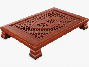 Chinese Tea Table Chaban M 1 3D Model