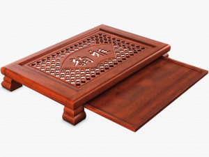 Chinese Tea Table Chaban M 1 3Dモデル
