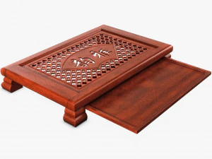 Chinese Tea Table Chaban M 1 3D Model