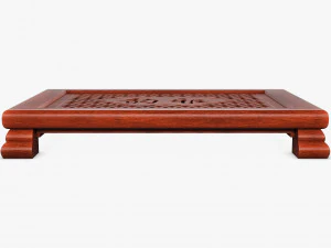 Chinese Tea Table Chaban M 1 3D Model