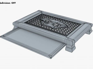 Chinese Tea Table Chaban M 1 3D Model