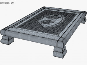 Chinese Tea Table Chaban M 1 3Dモデル