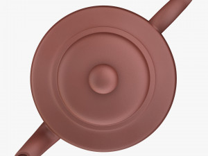 Clay Teapot 350ml M 1 3D-Modell