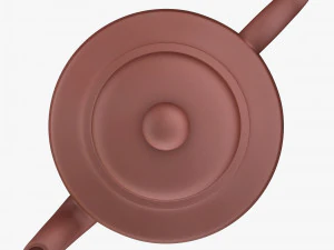 Clay Teapot 350ml M 1 3D Model