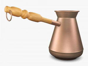 Turkish Coffee Pot M 1 3D Model