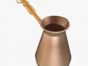 Turkish Coffee Pot M 1 3D Model