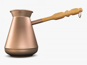 Turkish Coffee Pot M 1 3D Model