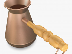 Turkish Coffee Pot M 1 Modelo 3D