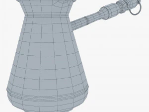 Turkish Coffee Pot M 1 3D Model