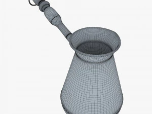Turkish Coffee Pot M 1 3D Model