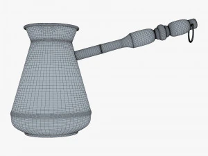 Turkish Coffee Pot M 1 3D Model