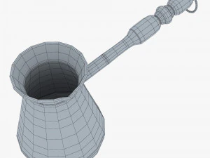 Turkish Coffee Pot M 1 3D Model