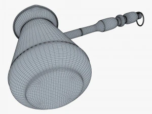 Turkish Coffee Pot M 1 3D Model