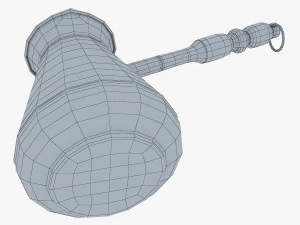 Turkish Coffee Pot M 1 3D Model