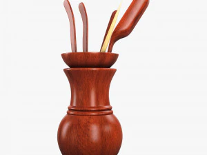 Ceremony Tea Tool Set M 1 3D Model
